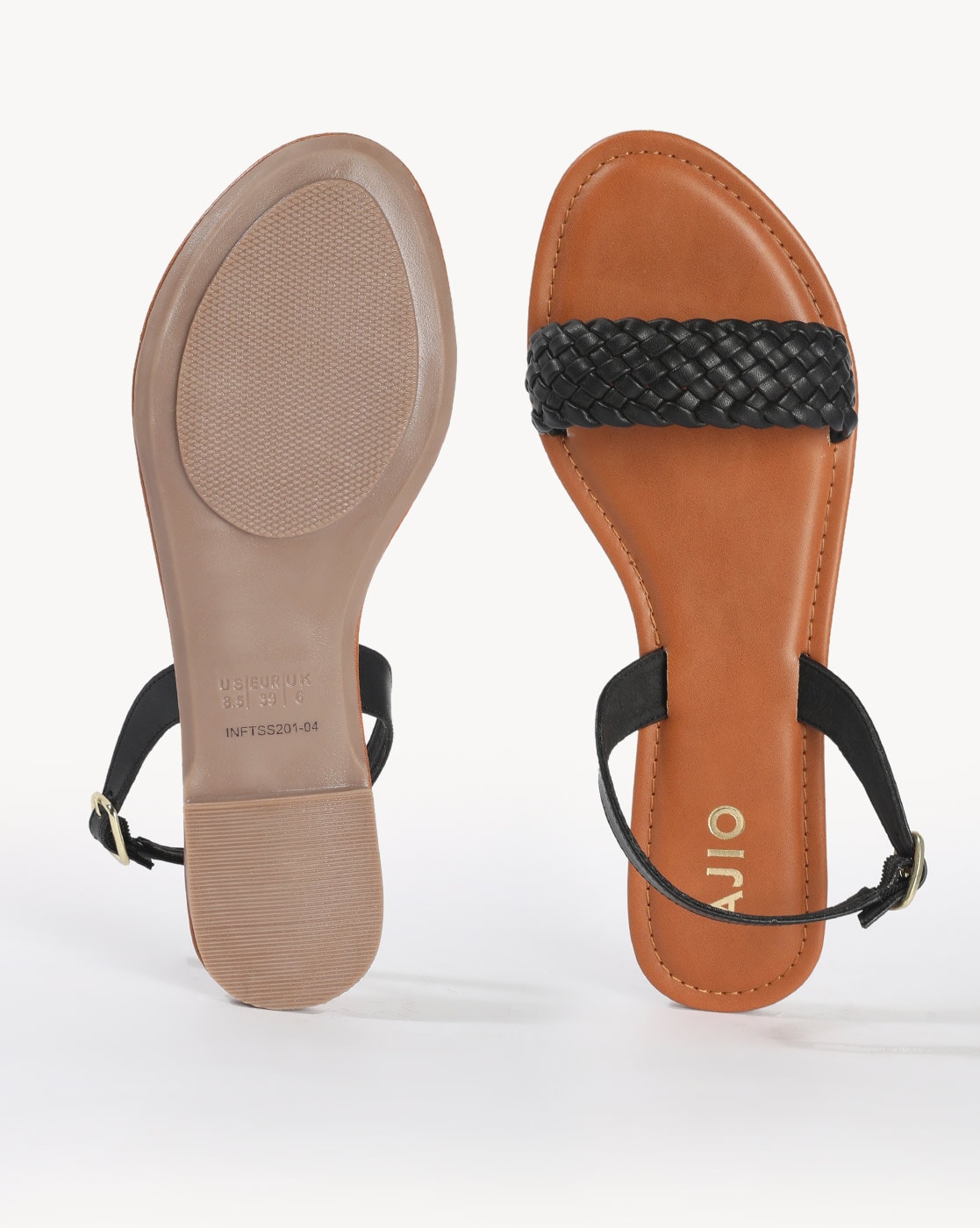 Buy Tan Flat Sandals for Women by Steppings Online | Ajio.com