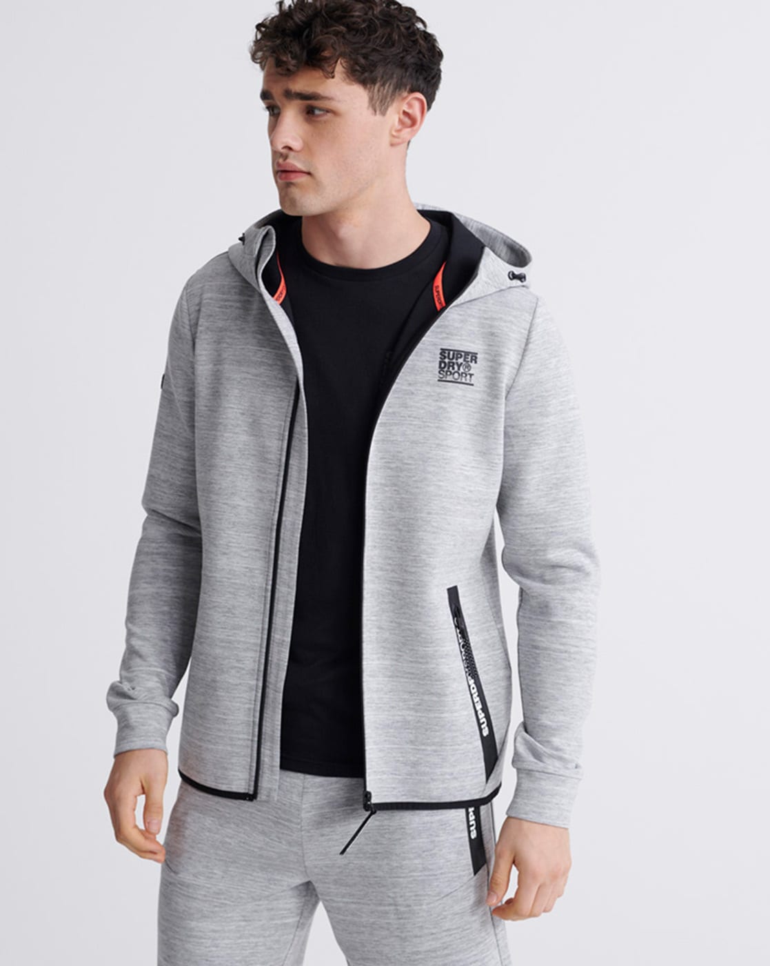 front zip pocket hoodie