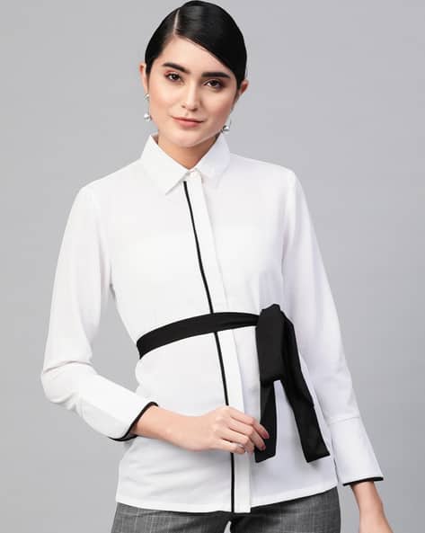Shirt with Waist Belt