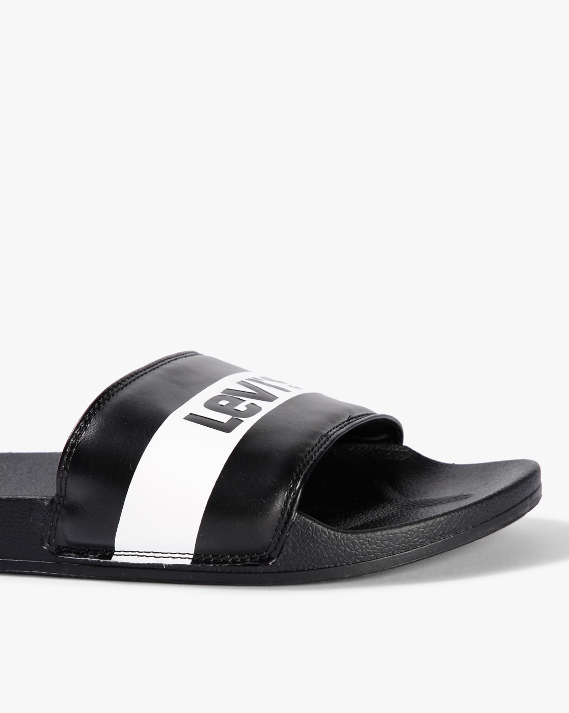 Buy Black Flip Flop Slippers for Men by LEVIS Online Ajio