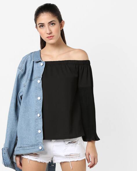 Buy Black Tops for Women by AJIO Online | Ajio.com