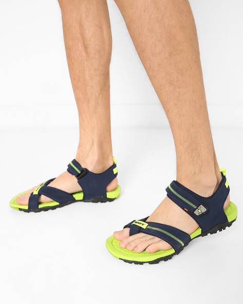 sparx navy blue sandals