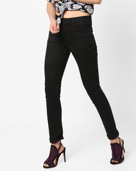 Buy Black Trousers & Pants for Women by PROJECT EVE Online