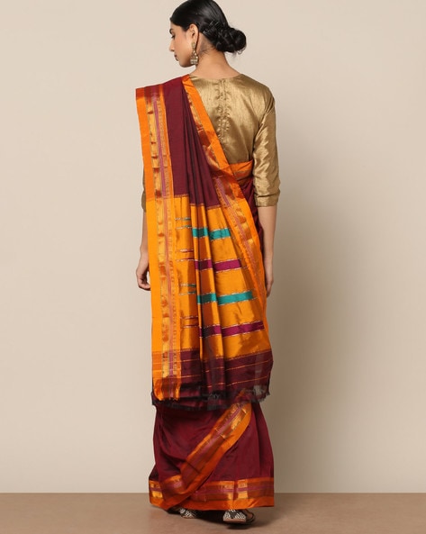 Buy Paithani Silk Sarees Online at Best Prices – Luxurion World