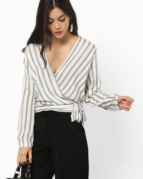 striped wrap