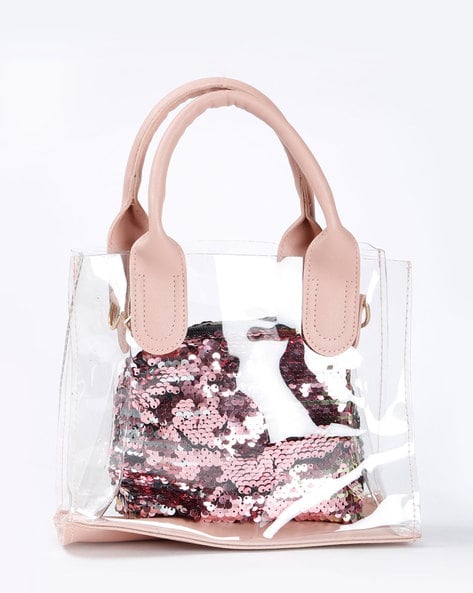 transparent purse handbag