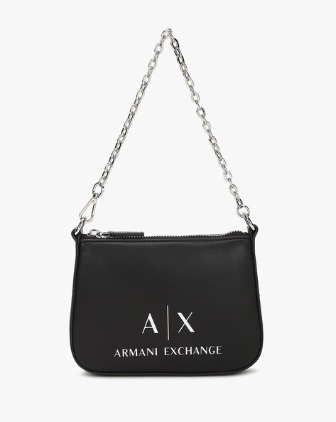 armani handbag black