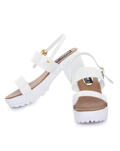 Strappy Chunky-Heeled Sandals (Image - 3)