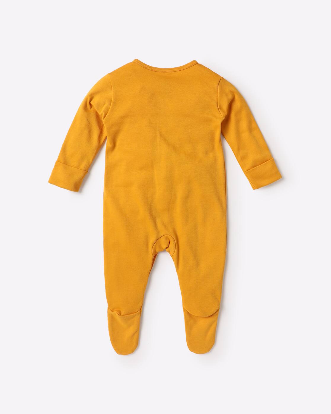 mustard sleepsuit