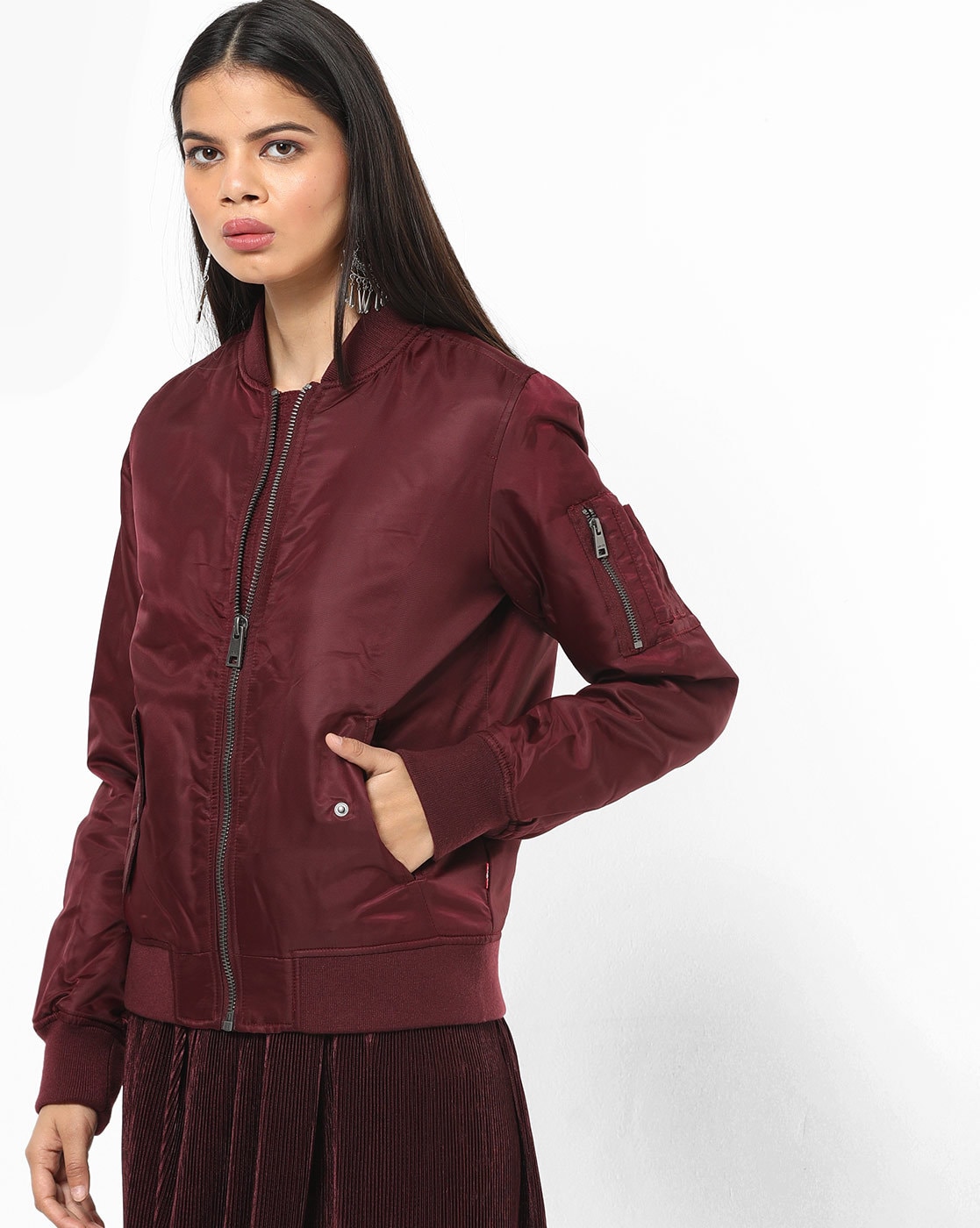 Buy Maroon Jackets & Coats for Women by LEVIS Online 