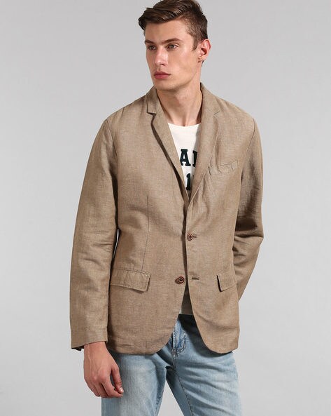 gap linen blazer