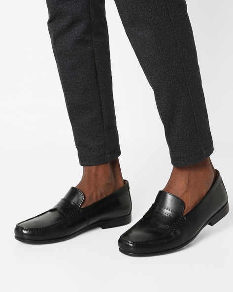 clarks penny loafers mens