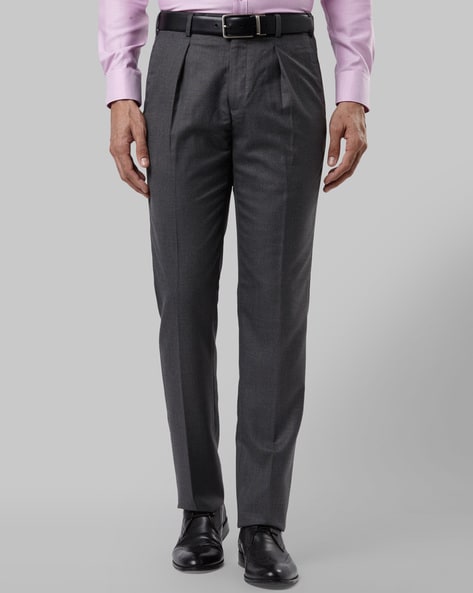 Buy Blue Trousers & Pants for Men by RAYMOND Online | Ajio.com