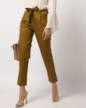 Formal Pleated Trousers  Buy Formal Pleated Trousers online in India