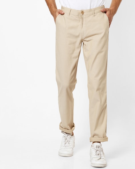 Buy Beige Trousers & Pants for Men by JOHN PLAYERS Online 