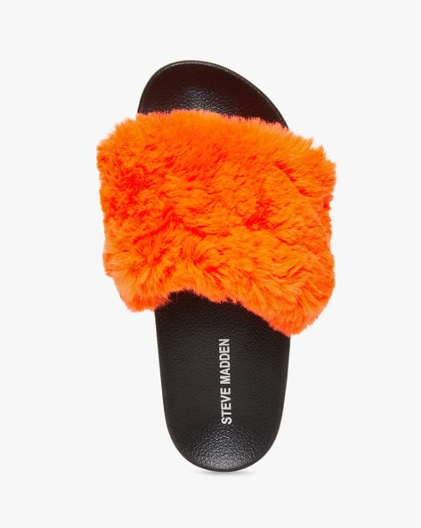 Steve madden fluffy outlet sandals