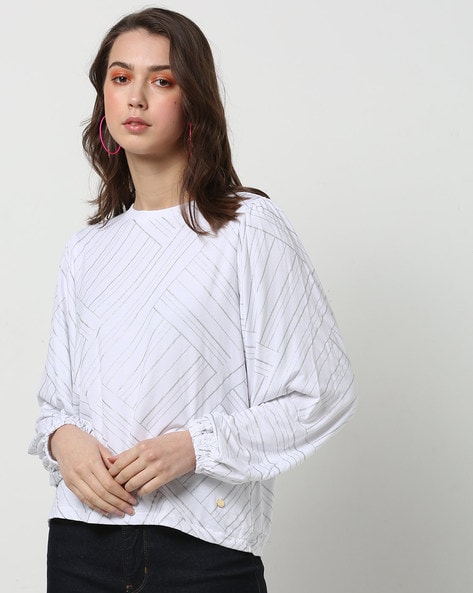 levis white top womens