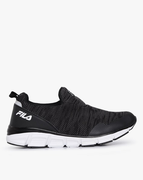 fila textured slip on sports shoes