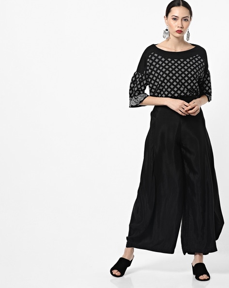 Buy Black Pants for Women by W Online