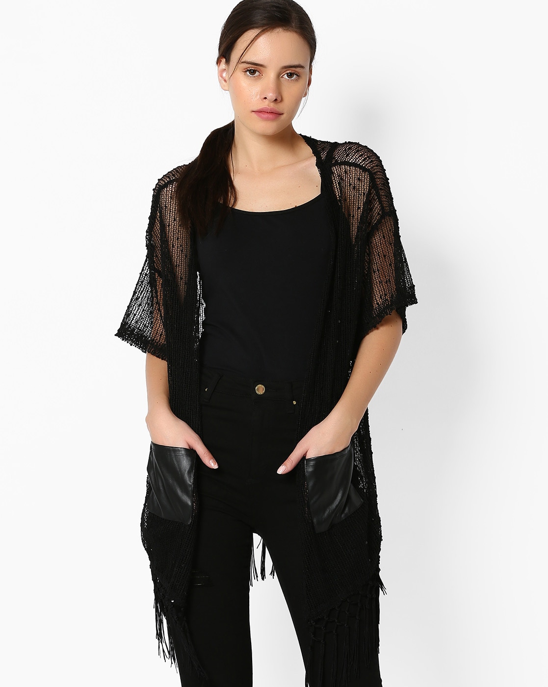 Buy Black Shrugs \u0026 Jackets for Women by 