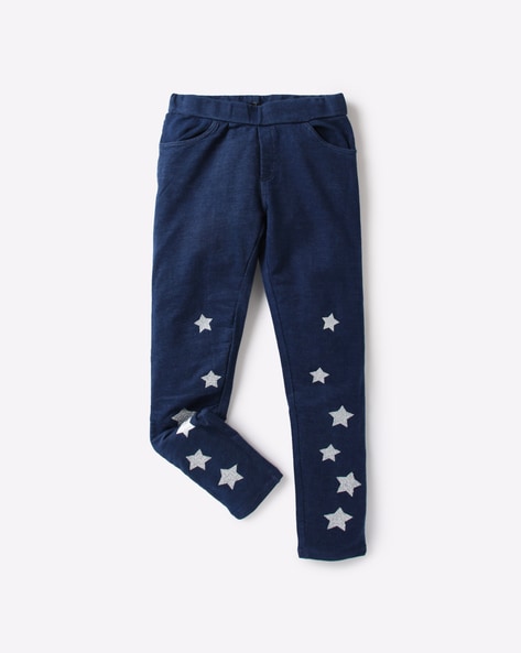 Buy Blue Trousers & Pants for Girls by RIO GIRLS Online