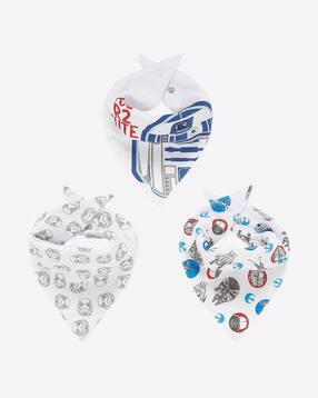 mothercare Pack of 3 Printed Dribbler Bibs-picture-47