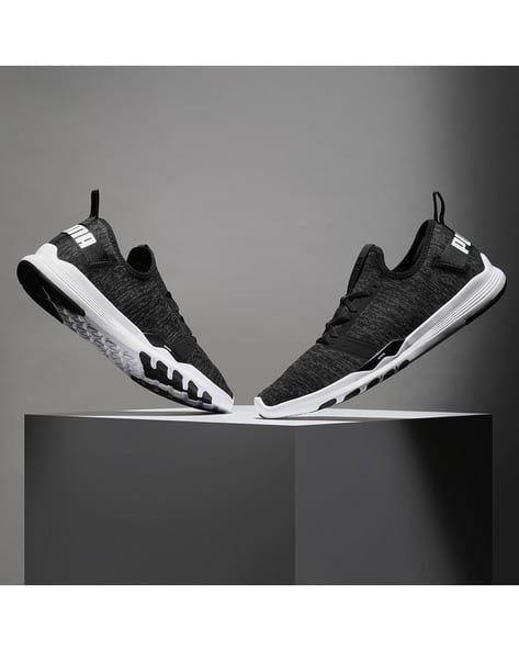 puma ignite contender knit running shoes