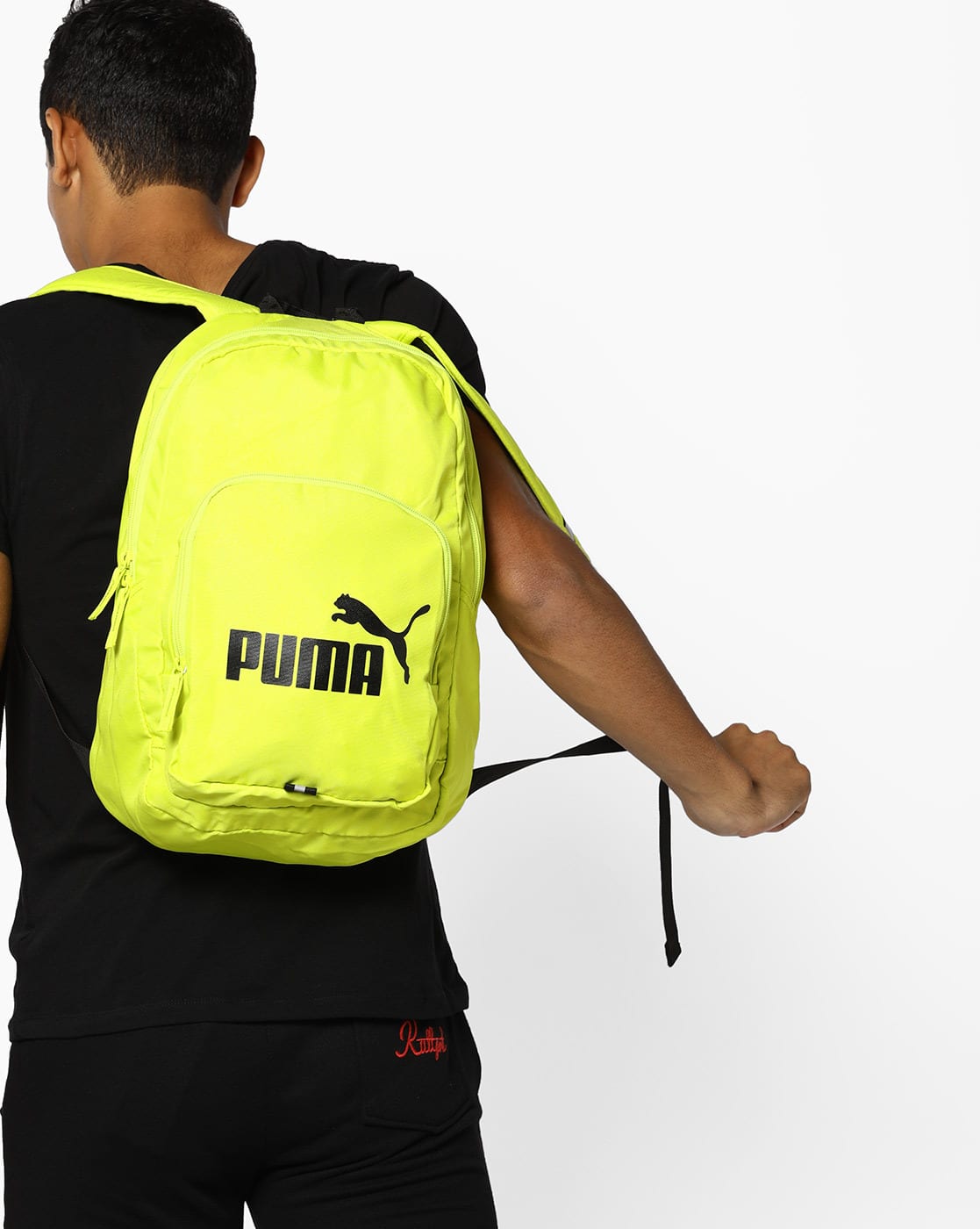 puma yellow backpack