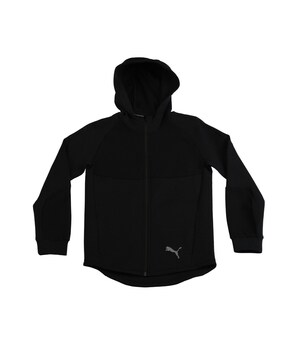 puma zip front hooded jacket