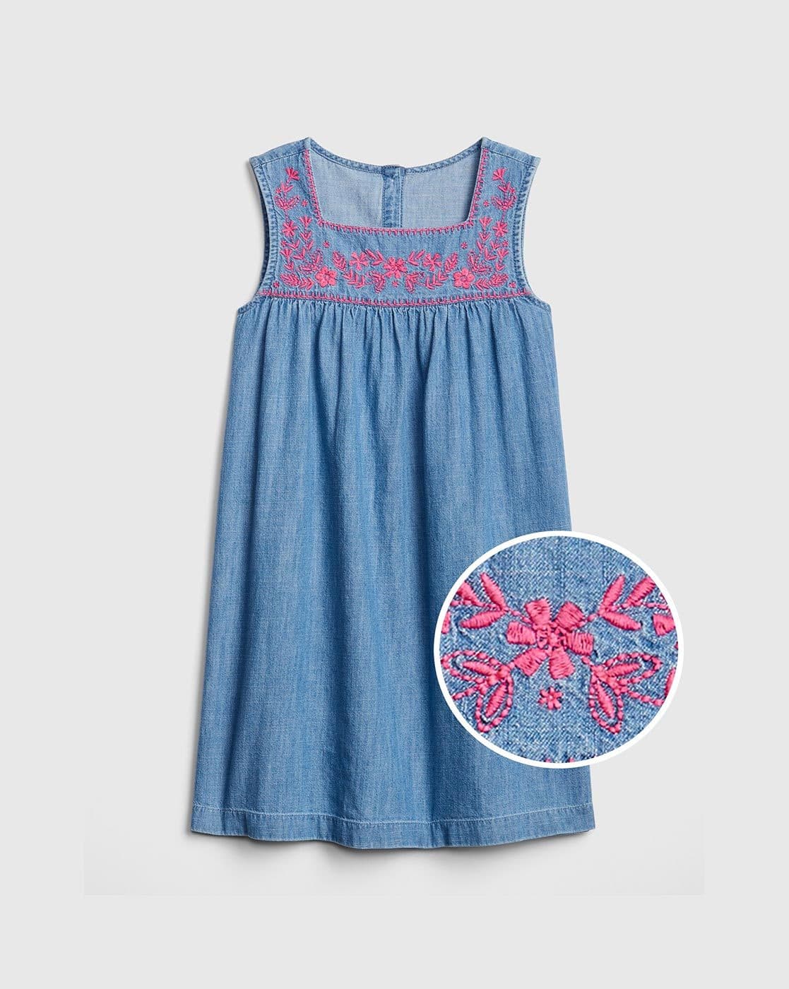 gap girls denim dress