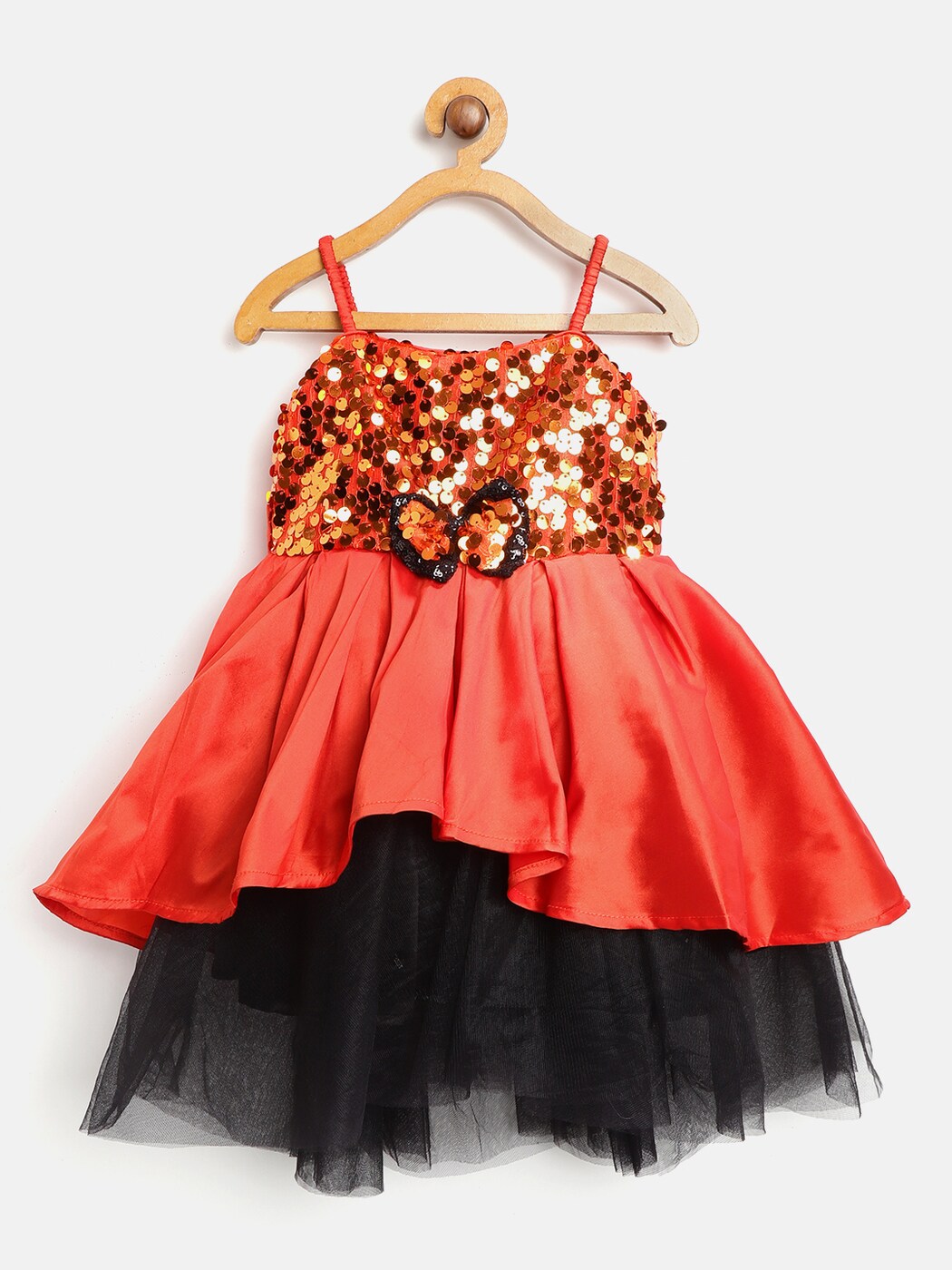 orange frocks