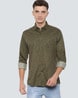 Buy Olive Green Shirts for Men by LOUIS PHILIPPE Online | 0