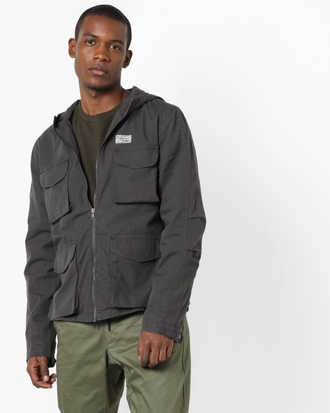 Buy Charcoal Grey Jackets & Coats for Men by AJIO Online | Ajio.com-nextbuild.com.vn