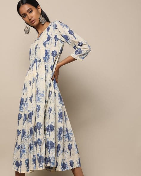 ajio long dresses