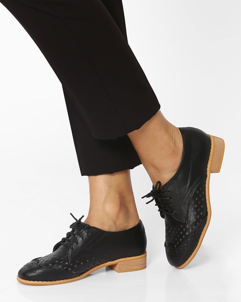 Cut out brogues on sale womens