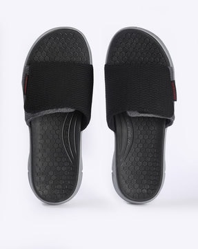 Buy Black \u0026 Grey Flip Flop \u0026 Slippers 