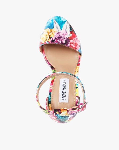 steve madden floral sandals