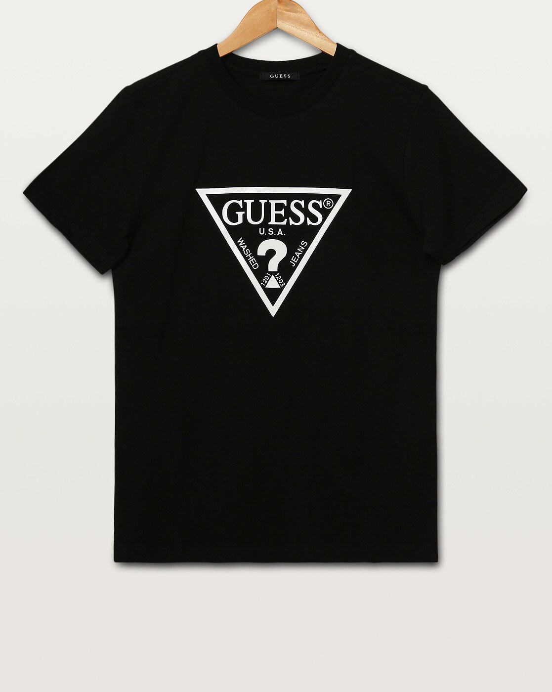 guess black t shirt men