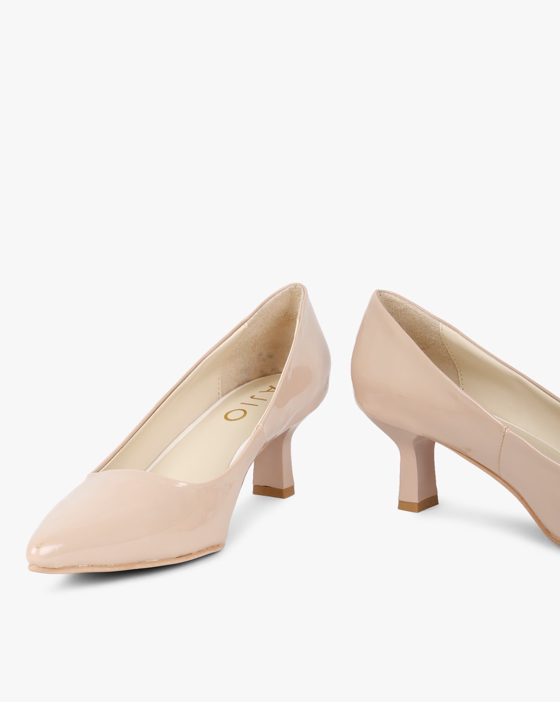Womens Low Kitten Heel Full toe Dress Shoes Iridescent Rhinestone Diamante  Pumps | eBay