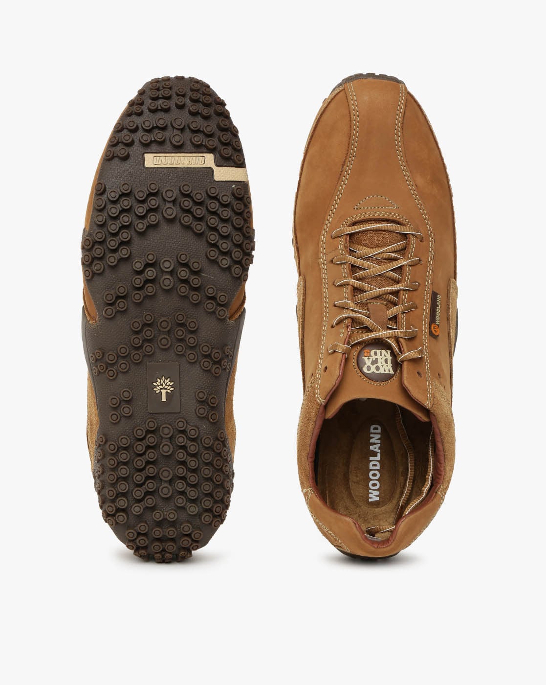 Buy Woodland Cashew Brown Casual Sneakers for Men at Best Price