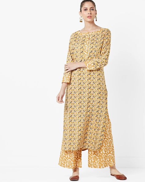 ajio party wear kurtis