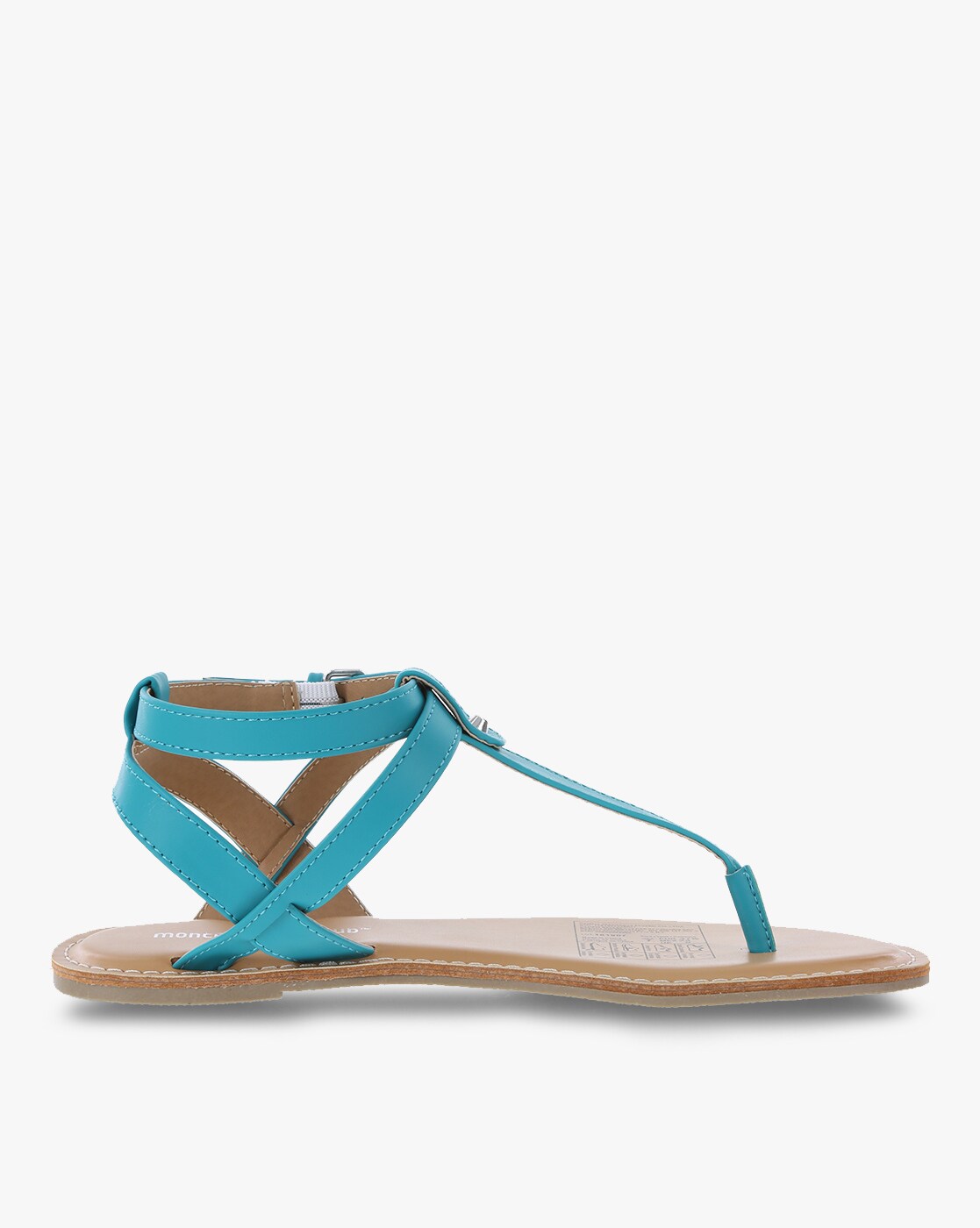 Buy Blue Flat Sandals for Women by MONTEGO BAY CLUB by Payless