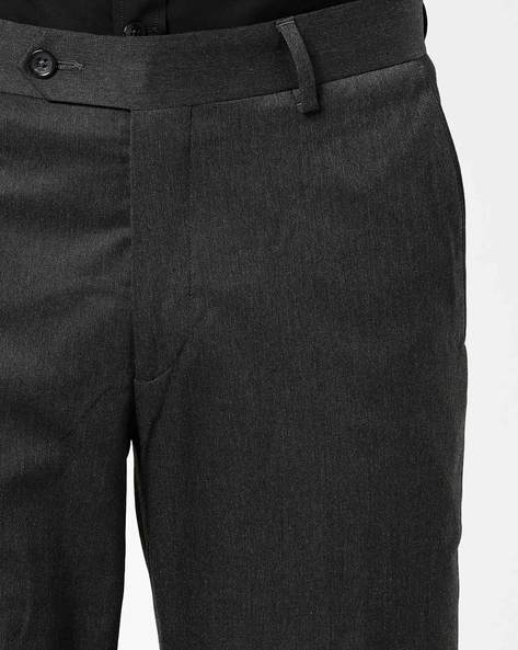 WILLS LIFESTYLE Regular Fit Men Black Trousers - Buy WILLS LIFESTYLE  Regular Fit Men Black Trousers Online at Best Prices in India | Flipkart.com