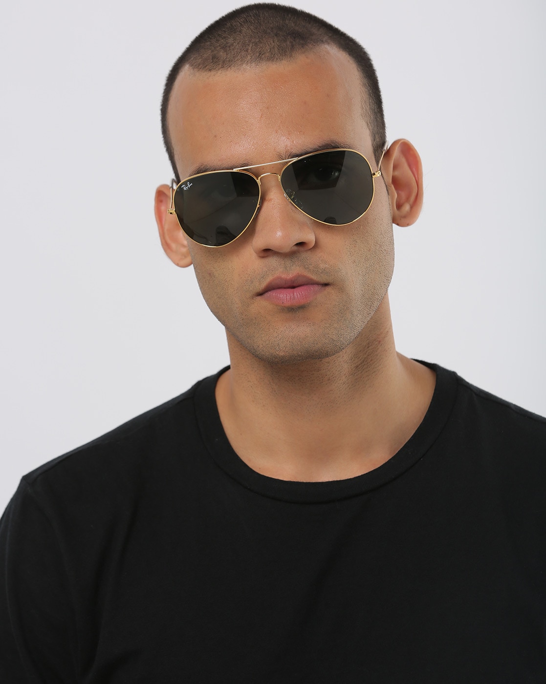 Black ray cheap ban aviators mens