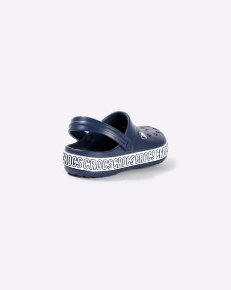 Crocs Crocband Crocs Logo Mania Buy Navy Blue Sandals For Boys By