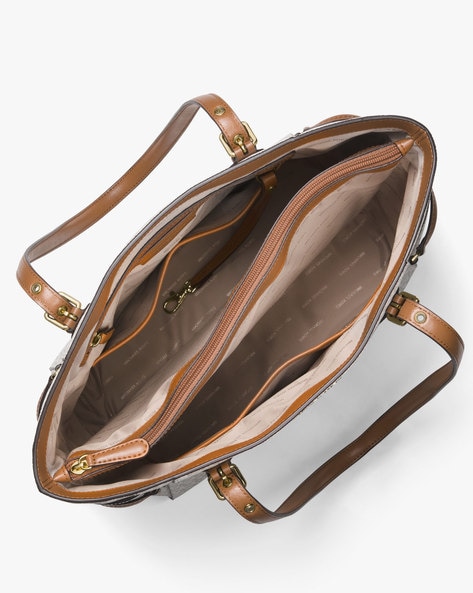 Buy Michael Kors Handbag MK Boston Sling Hand Bag With Dust Bag & Shoulder  Strap (Brown - 319) (J851)