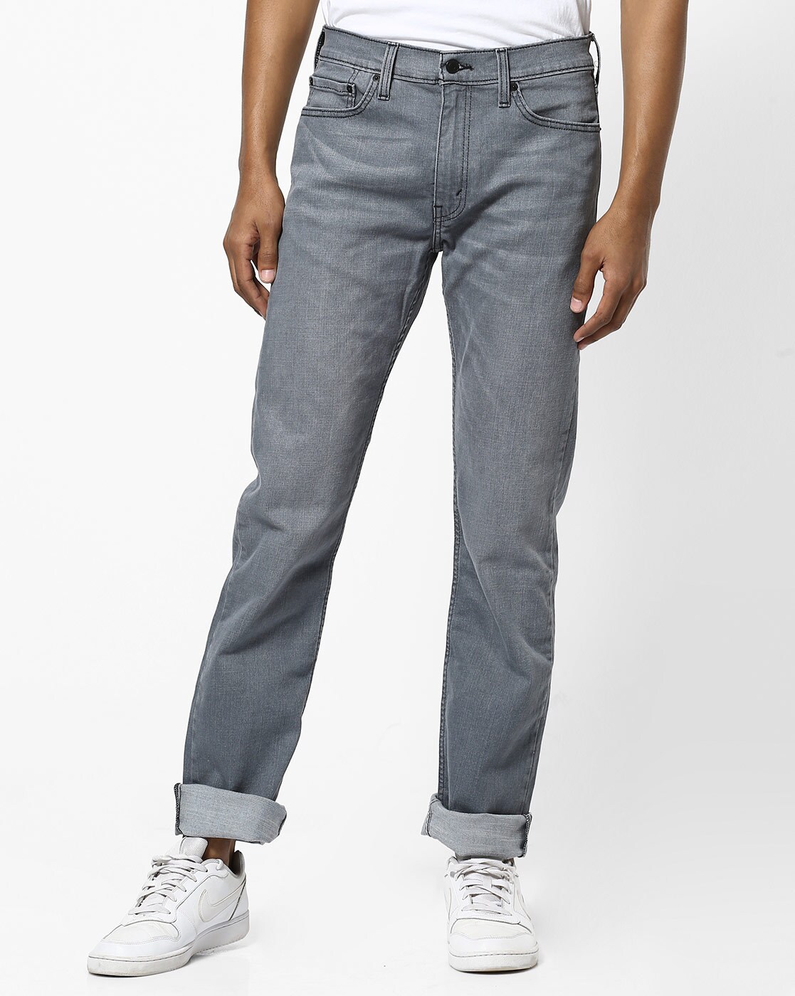 levis 513 grey