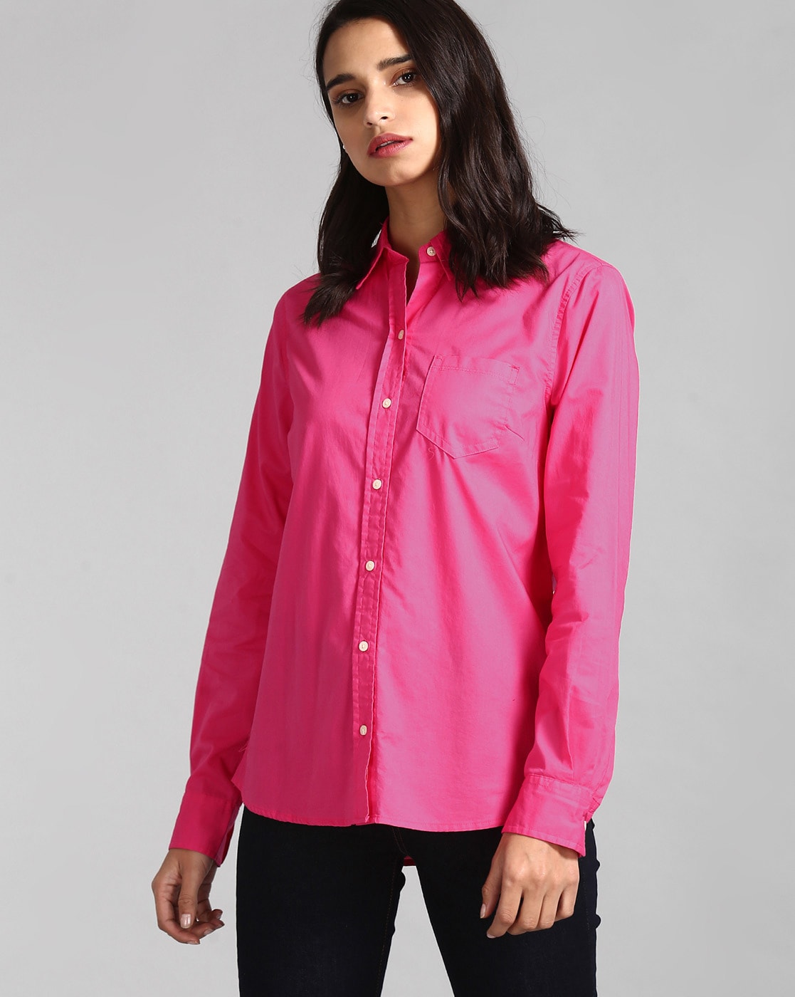 gap pink shirt womens