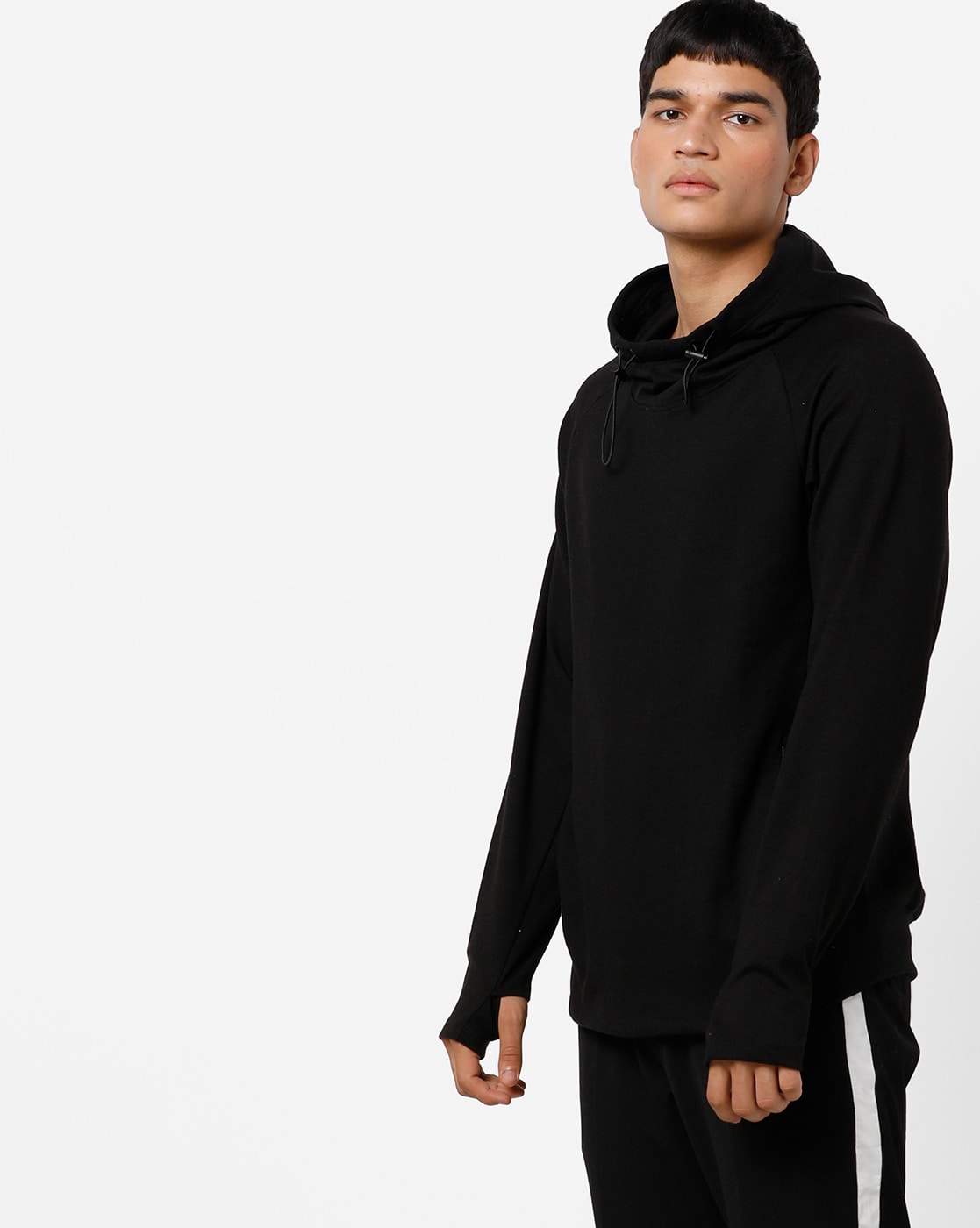 hoodie with thumb holes
