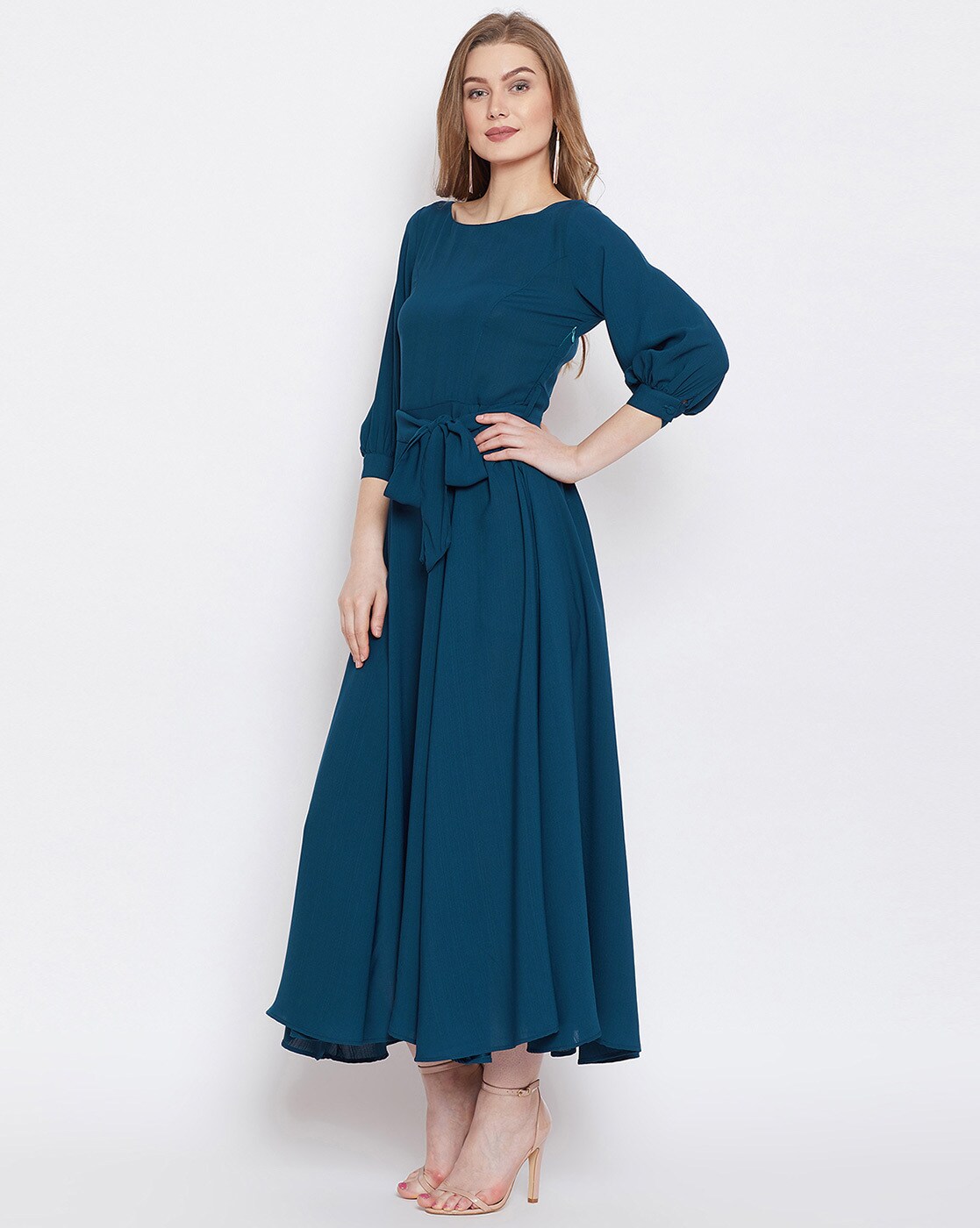 teal color dresses online